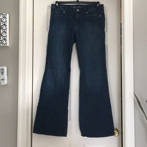👖 Old navy sweetheart flare dark wash jeans sz 10